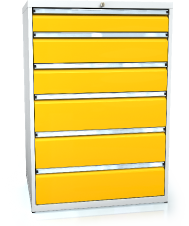 Drawer cabinet 1240 x 860 x 750 - 6x drawers